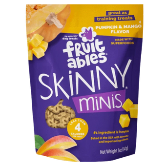 Fruitables Fruitables Skinny Minis Pumpkin & Mango Flavor Dog Treats