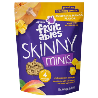 Fruitables Fruitables Skinny Minis Pumpkin & Mango Flavor Dog Treats