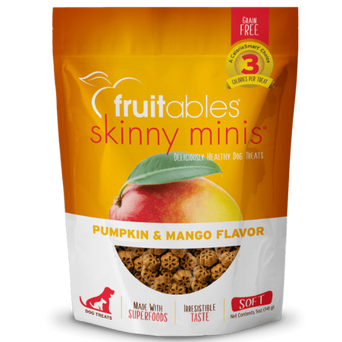 Fruitables Fruitables Skinny Minis Pumpkin & Mango Flavor Dog Treats