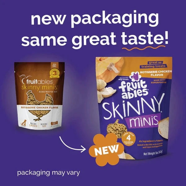 Fruitables Fruitables Skinny Minis Rotisserie Chicken Dog Treats