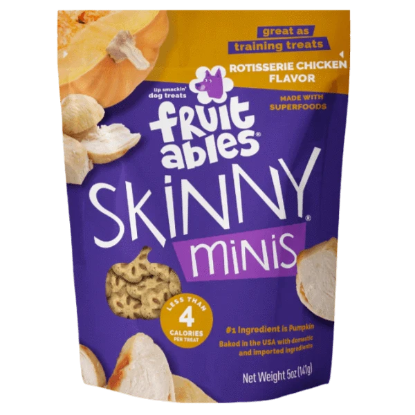 Fruitables Fruitables Skinny Minis Rotisserie Chicken Dog Treats