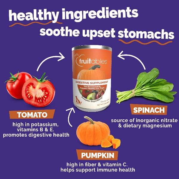 Fruitables Fruitables SuperBlend Digestive Supplement for Dogs & Cats