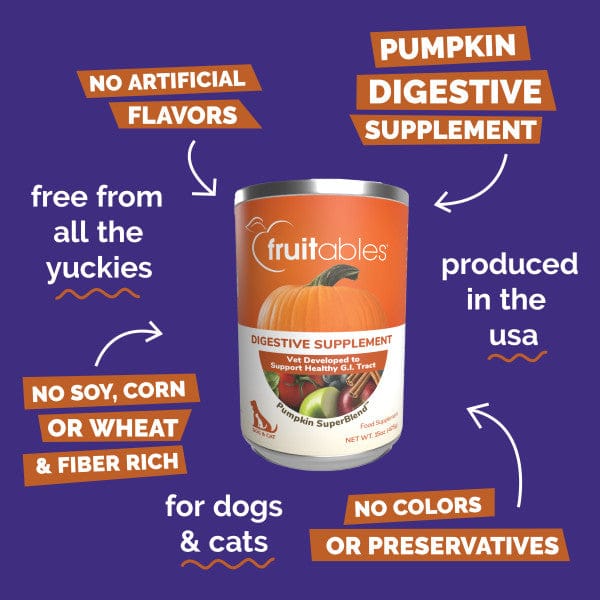 Fruitables Fruitables SuperBlend Digestive Supplement for Dogs & Cats