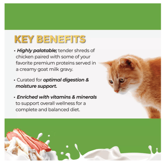 Fussie Cat Fussie Cat Chicken with Duck in Goat Milk Gravy Canned Cat Food, 2.47oz