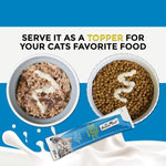 Fussie Cat Fussie Cat Tuna with Small Anchovy in Goat Milk Purée Cat Treats