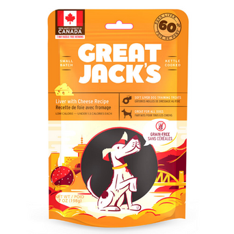 Great Jack's Great Jack's Dog Training Treats; Liver with Cheese Recipe