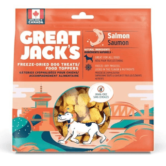 Great Jack's Great Jack's Salmon Freeze Dried Dog Treats/Food Toppers