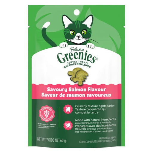 Feline Greenies Savory Salmon Flavour Dental Treats