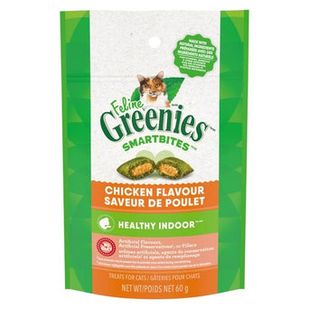 Greenies Feline Greenies Smartbites Healthy Indoor Cat Chicken Flavour Treats