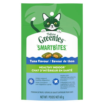 Greenies Feline Greenies Smartbites Healthy Indoor Cat Tuna Flavour Treats