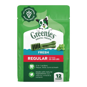 Greenies Greenies Fresh Regular Adult Dog Dental Treats, 12oz