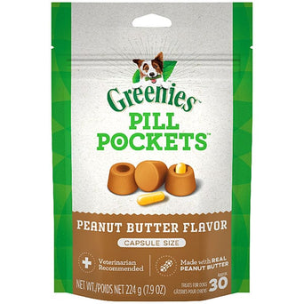 Greenies Greenies Pill Pockets Peanut Butter Dog Treats