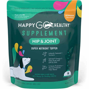 Happy Go Healthy HIp & Joint Canine Supplement 120 scoops