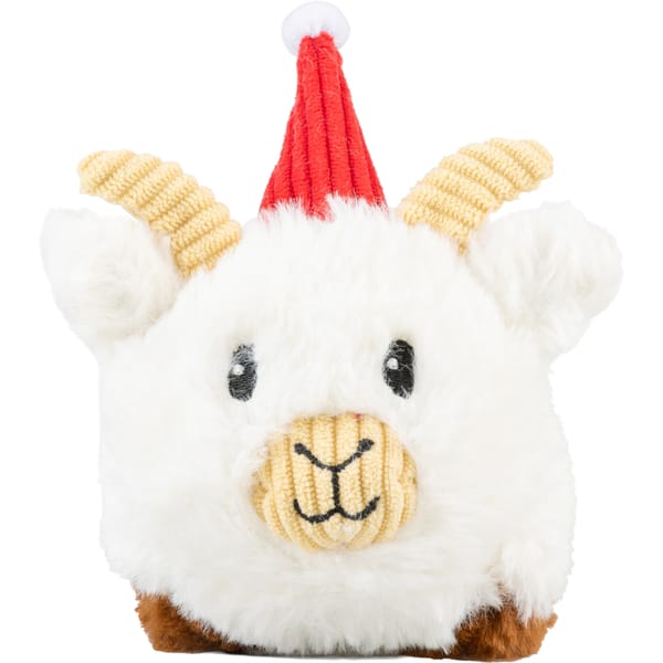 Growl Growl Stubbies Holiday Goat Dog Toy