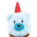 Growl Growl Stubbies Holiday Polar Bear Dog Toy