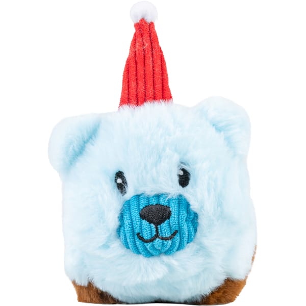 Growl Growl Stubbies Holiday Polar Bear Dog Toy