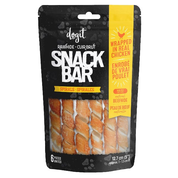 Hagen Dogit Snack Bar Chicken-Wrapped Beefhide Spirals