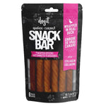 Hagen Dogit Snack Bar Duck-Wrapped Beefhide & Collagen Twisted Sticks