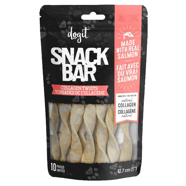 Hagen Dogit Snack Bar Salmon Collagen Twists