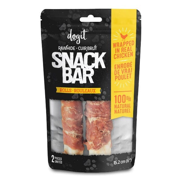 Hagen Dogit Snack Bar Twists Dog Treats; Chicken