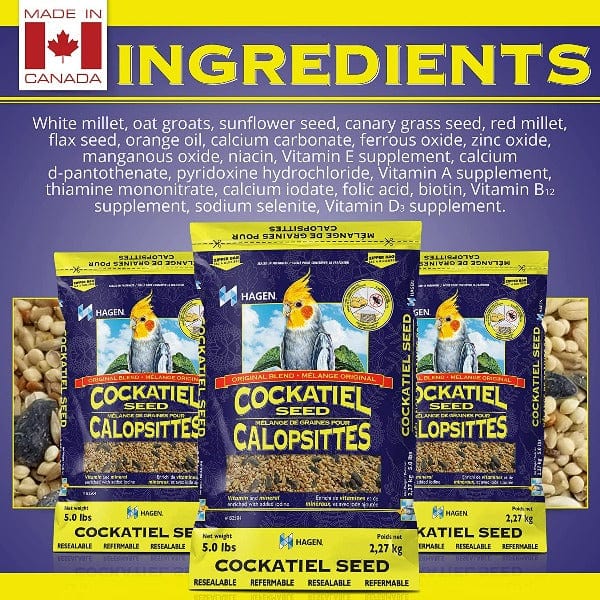 Hagen Hagen Cockatiel Staple VME Seed