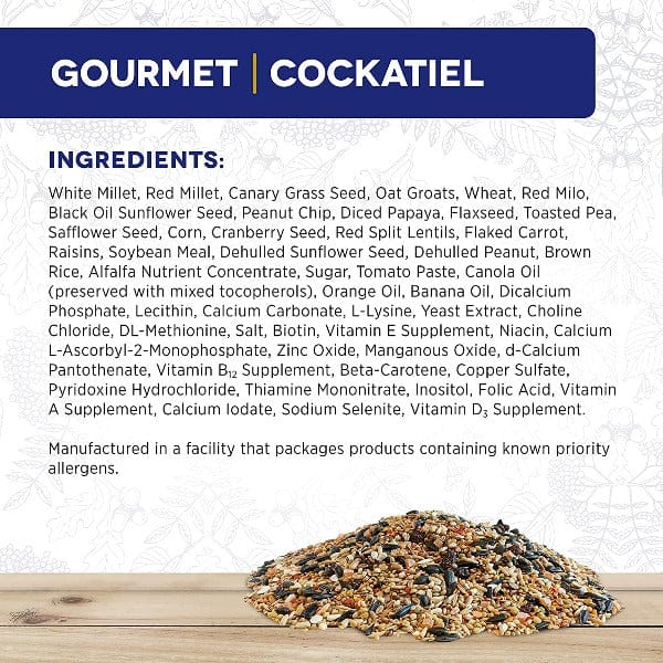 Hagen HARI Gourmet Premium Seed Mix For Cockatiels