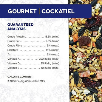 Hagen HARI Gourmet Premium Seed Mix For Cockatiels