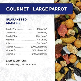 Hagen HARI Gourmet Premium Seed Mix for Large Parrots