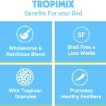 Hagen Tropimix Enrichment Food For Cockatiels and Lovebirds