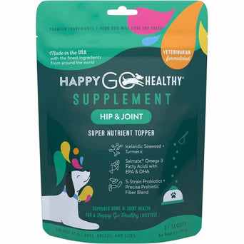 Happy Go Healthy Happy Go Healthy HIp & Joint Canine Supplement 20 scoops