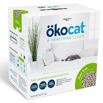 Healthy Pet ökocat Dust Free Non-Clumping Paper Pellet Cat Litter