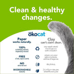 Healthy Pet ökocat Dust Free Non-Clumping Paper Pellet Cat Litter
