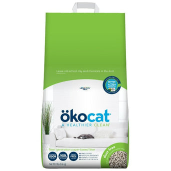Healthy Pet ökocat Dust Free Non-Clumping Paper Pellet Cat Litter