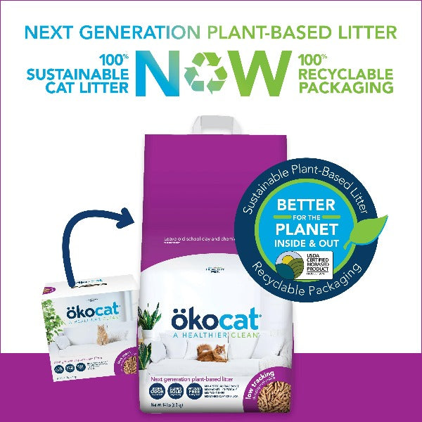 Healthy Pet ökocat Original Less Mess Wood Cat Litter