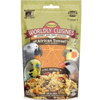 Higgins Premium Pet Foods Higgins Worldly Cuisines African Sunset Bird Food Appetizer