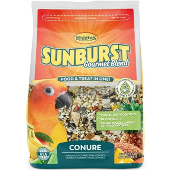 Higgins Premium Pet Foods Sunburst Gourmet Blend Conure Food