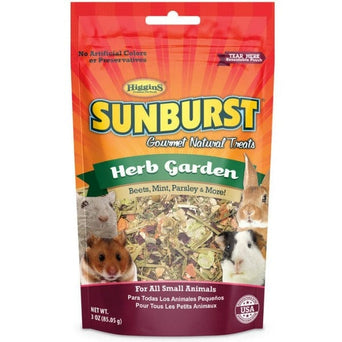 Higgins Premium Pet Foods Sunburst Herb Garden Gourmet Natural Treats for Small Animals