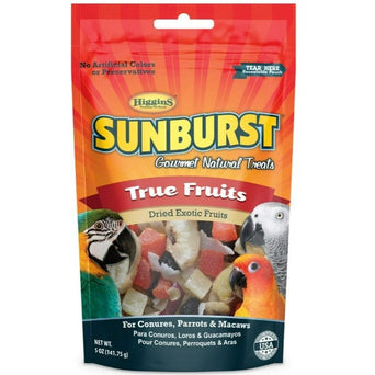 Higgins Premium Pet Foods Sunburst True Fruits Gourmet Natural Bird Treats