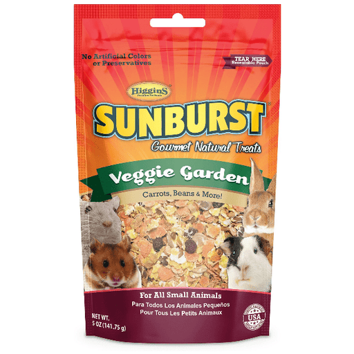 Sunburst Veggie Garden Gourmet Natural Treats for Small Animals