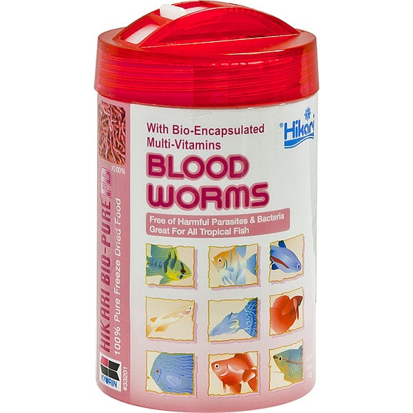 Hikari Bio Pure Freeze Dried Blood Worms 0.42oz