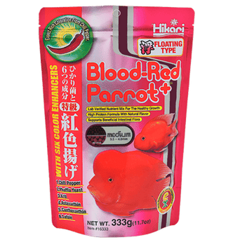 Hikari Hikari Tropical Blood Red Parrot+ Floating Pellet Diet