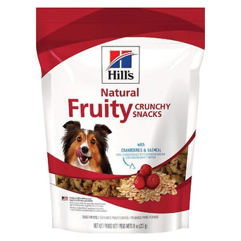 Hill's Hill's Natural Fruity Crunchy Snacks with Cranberries & Oatmeal Dog Treat