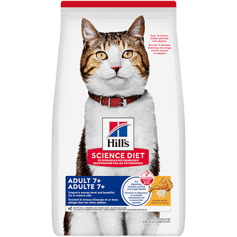 Hill's Science Diet Adult 7+ Chicken Recipe Dry Cat Food