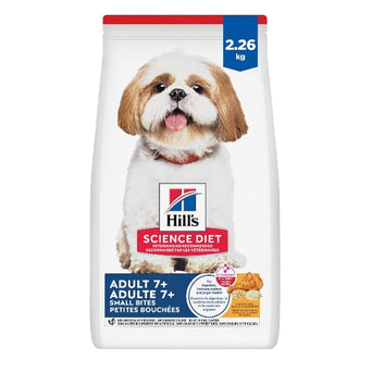 Hill's Science Diet Adult 7+ Small Bites Chicken Meal, Barley & Rice Recipe Dry Dog Food