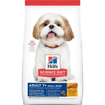 Hill's Science Diet Adult 7+ Small Bites Chicken Recipe Dry Dog Food