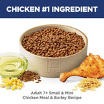 Hill's Science Diet Adult 7+ Small & Mini Chicken & Brown Rice Recipe Dry Dog Food