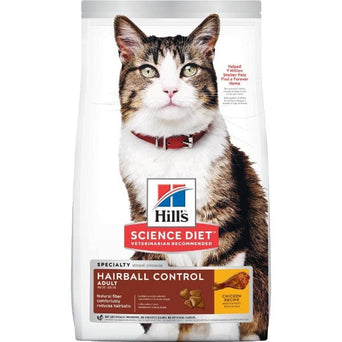 Hill's Science Diet Adult Hairball Control Chicken Recipe Dry Cat Food