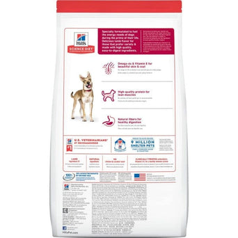 Hill's Science Diet Adult Lamb Recipe Dry Dog Food