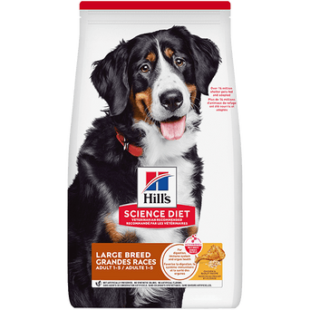 Hill's Science Diet Adult Large Breed Chicken & Barley Recipe Dry Dog Food, 35lb