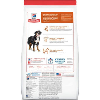 Hill's Science Diet Adult Large Breed Chicken Recipe Dry Dog Food, 35lb